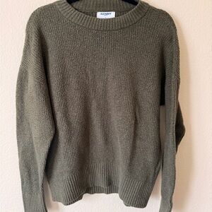 Old Navy Olive Knit Sweater